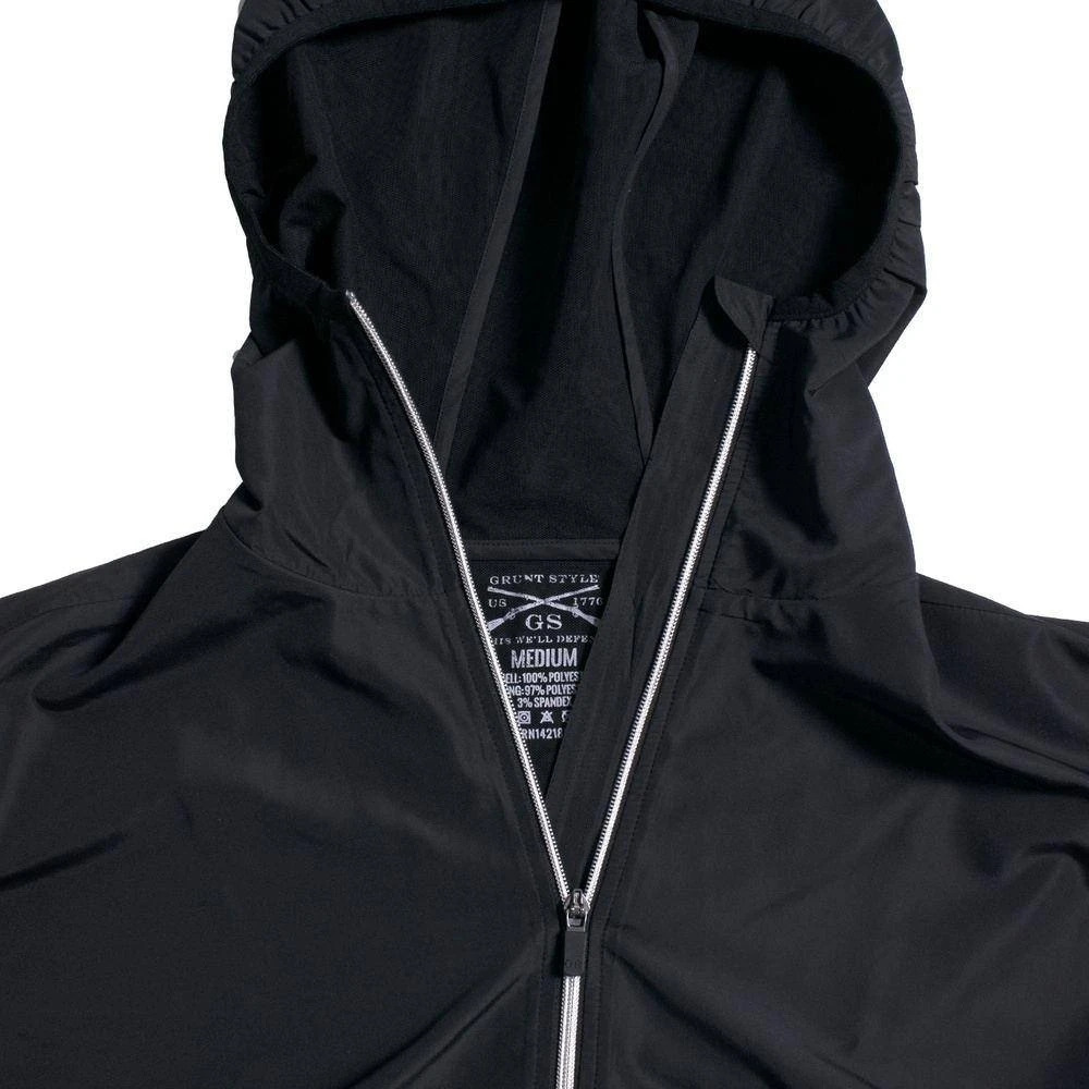 Grunt Style Windbreaker - Black - Image 8