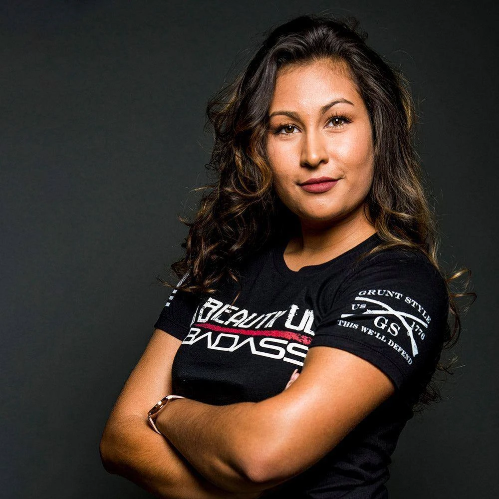 Women's Beautiful Badass T-Shirt - Black - Image 4