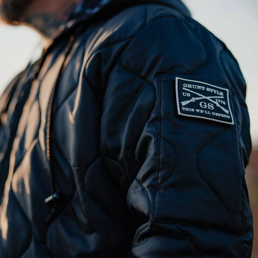 Grunt Style Woobie Full-Zip Hoodie - Black - Image 6