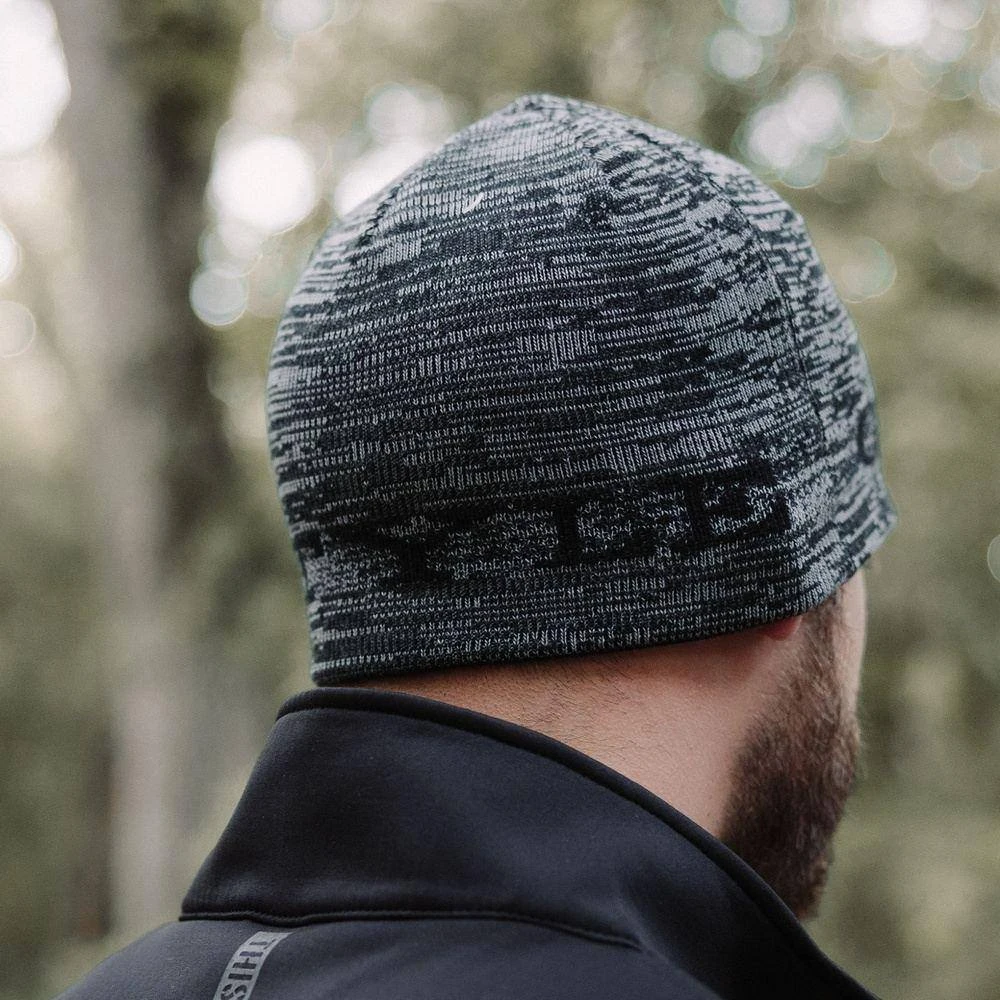 Accessories Reversible Skull Cap Beanie - Black And Grey - Image 7