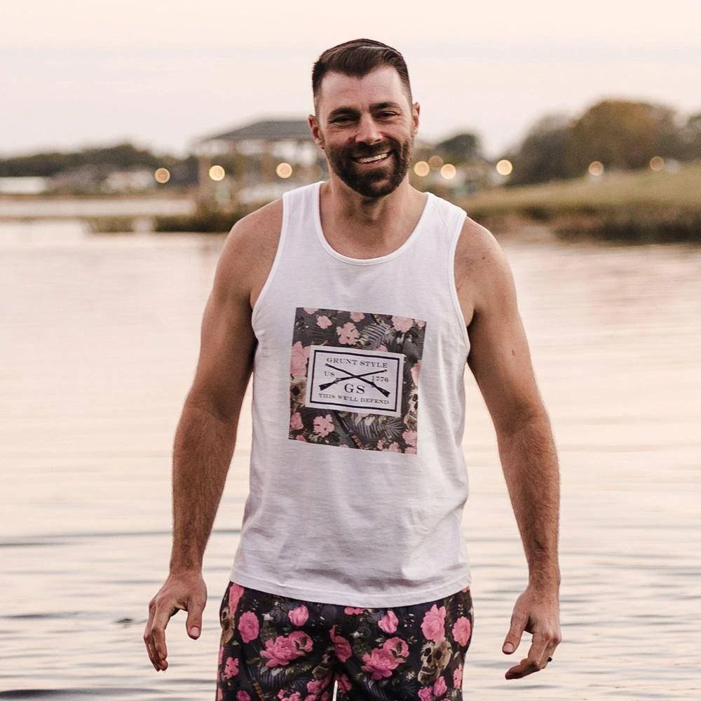 Men's Grunt Style Logo Tank - Reaper - Image 4