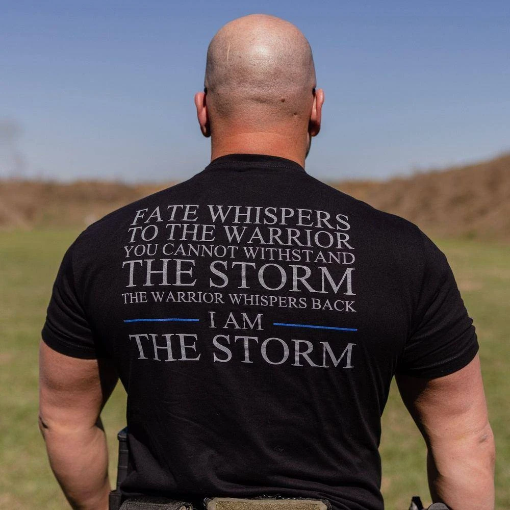 I Am The Storm T-Shirt - Black - Image 5