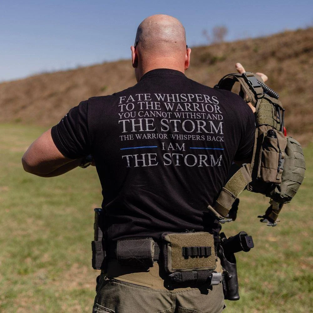 I Am The Storm T-Shirt - Black - Image 2