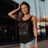 Women'sGrunt Style Logo Flowy Tank - Black Camo