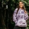 Women's Love Of Country Hoodie - Purple Haze Wash