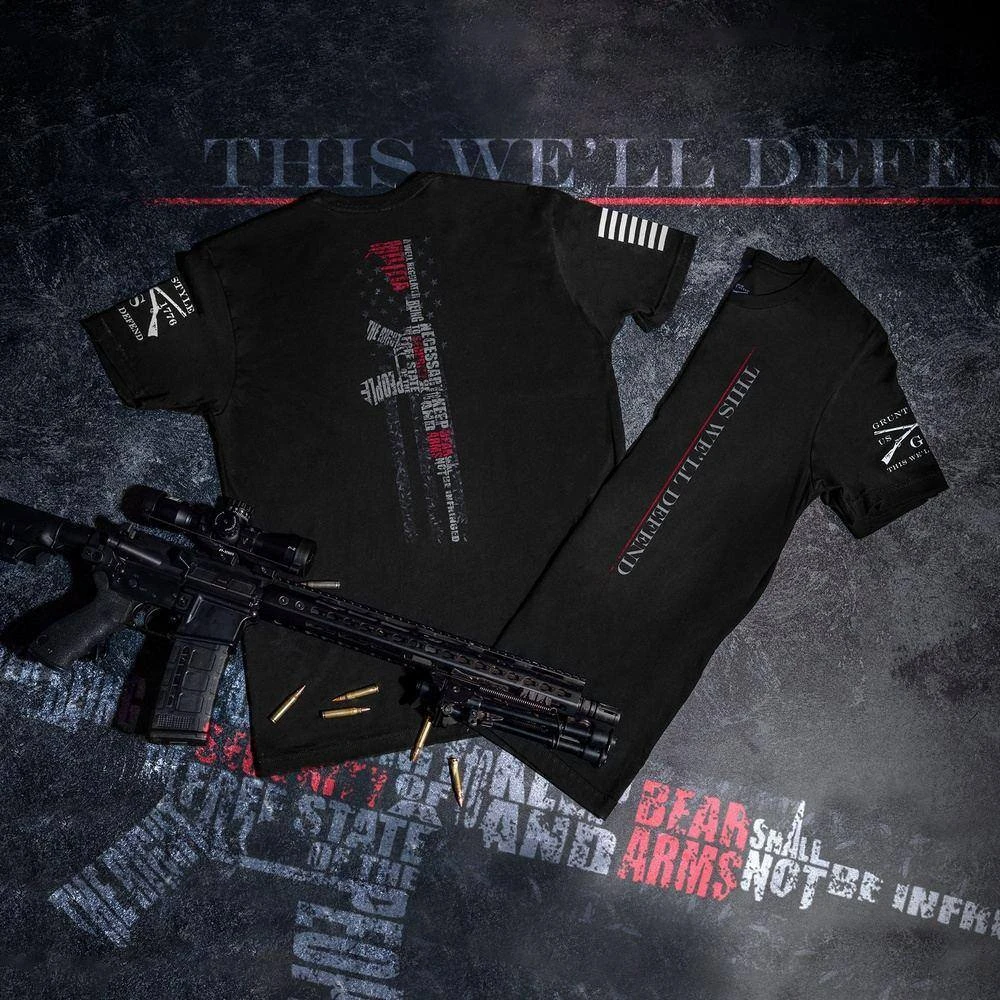 Second Amendment 2.0 T-Shirt - Black - Image 6