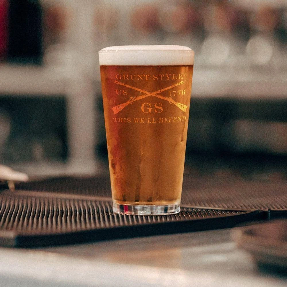 Accessories Grunt Style 16oz Pint Glass