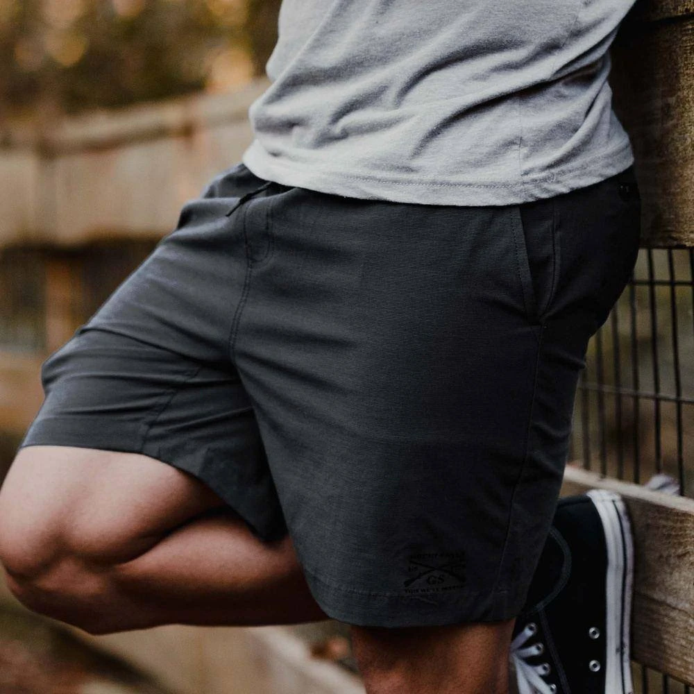 Men's Utility Shorts 2.0 - Charcoal - Image 2
