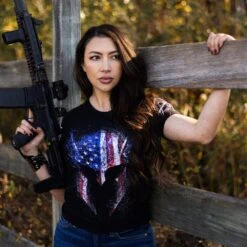 Women's American Valkyrie T-Shirt - Black