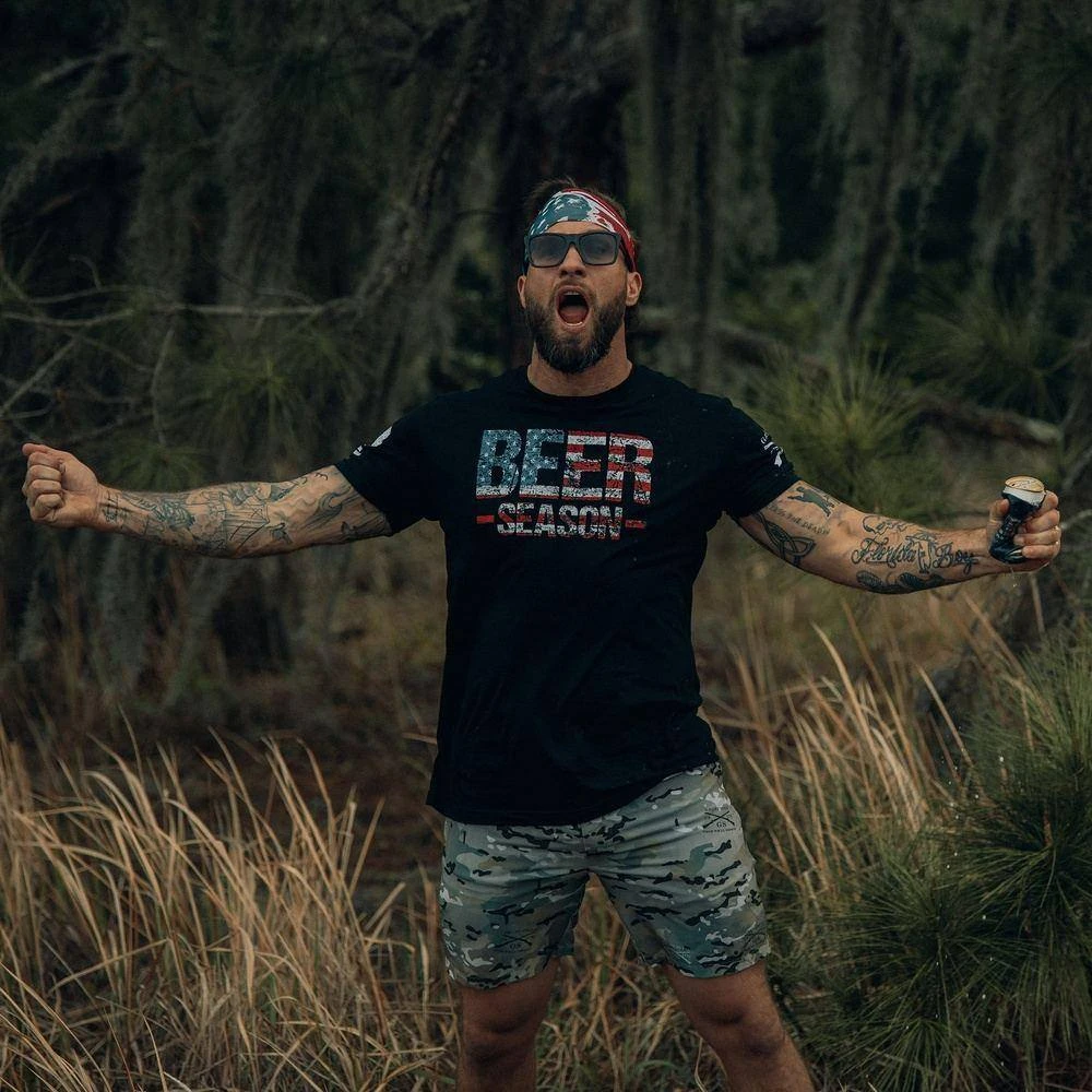 Beer Season T-Shirt - Black - Image 7