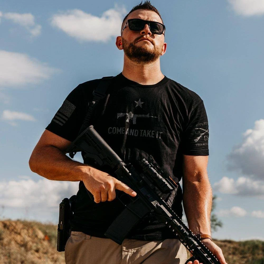 Come And Take It - 2A Edition T-Shirt - Black - Image 2