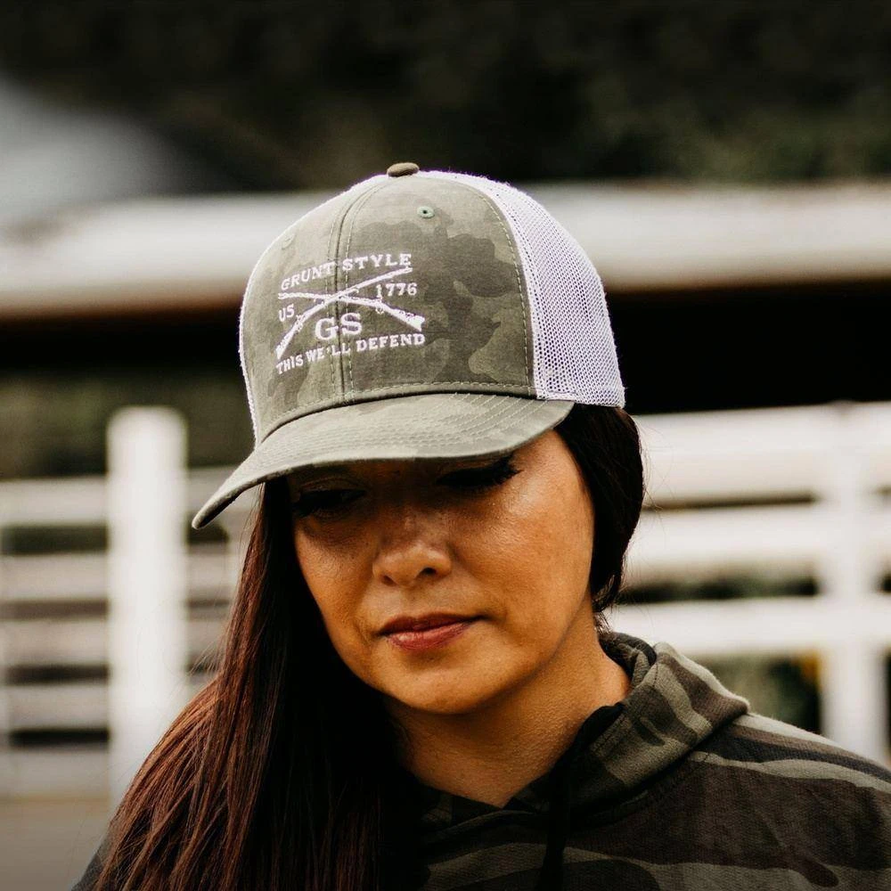 Accessories Camo Embroidered Logo Hat - Image 2