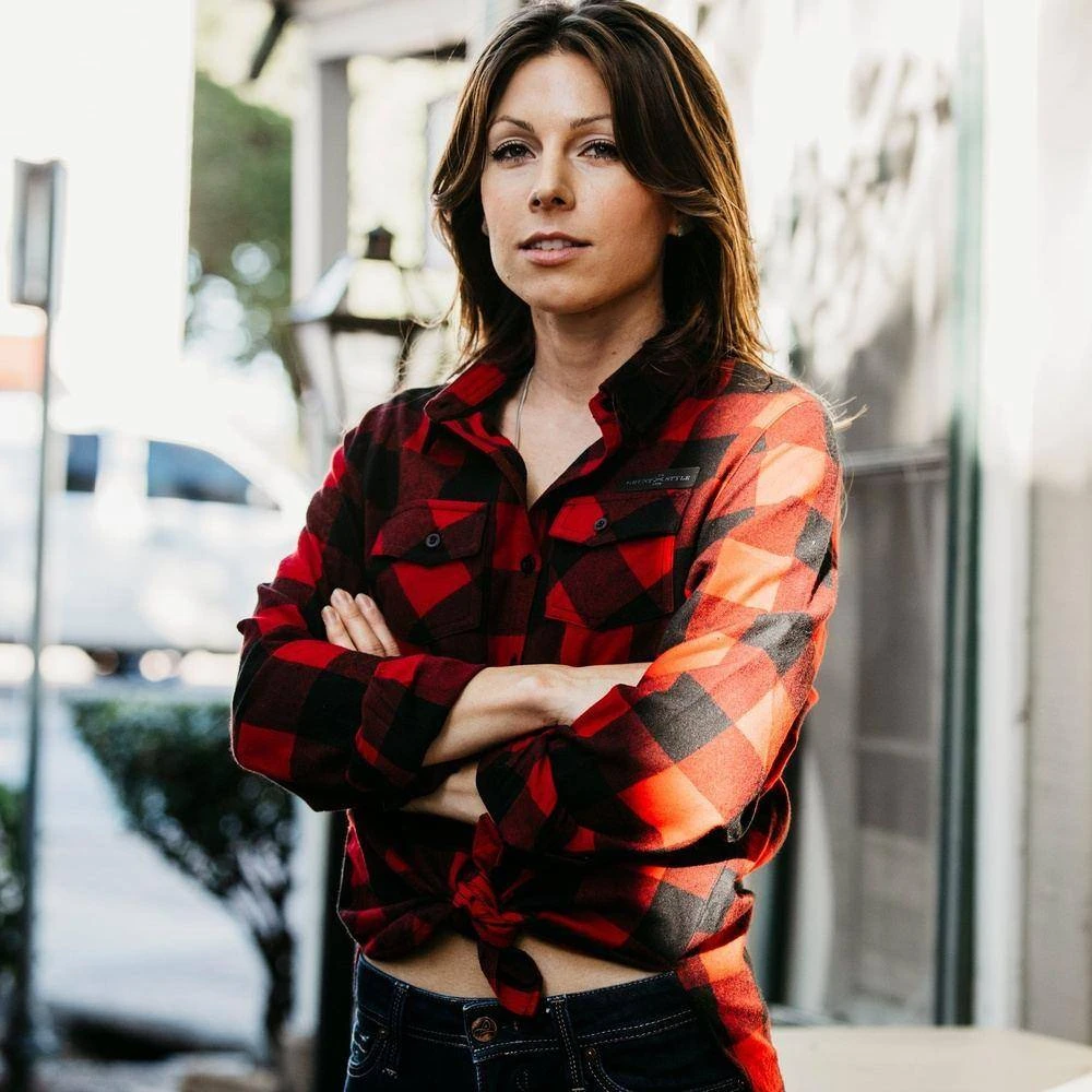 Women's Plaid Flannel - Buffalo - Image 3