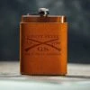 Accessories Leather Wrapped Flask
