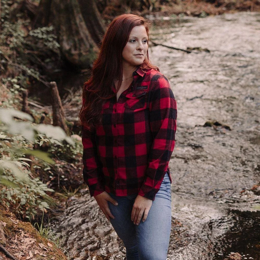 Women's Plaid Flannel - Buffalo
