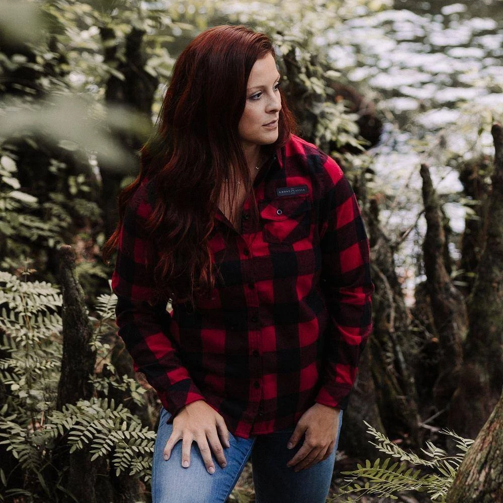 Women's Plaid Flannel - Buffalo - Image 7