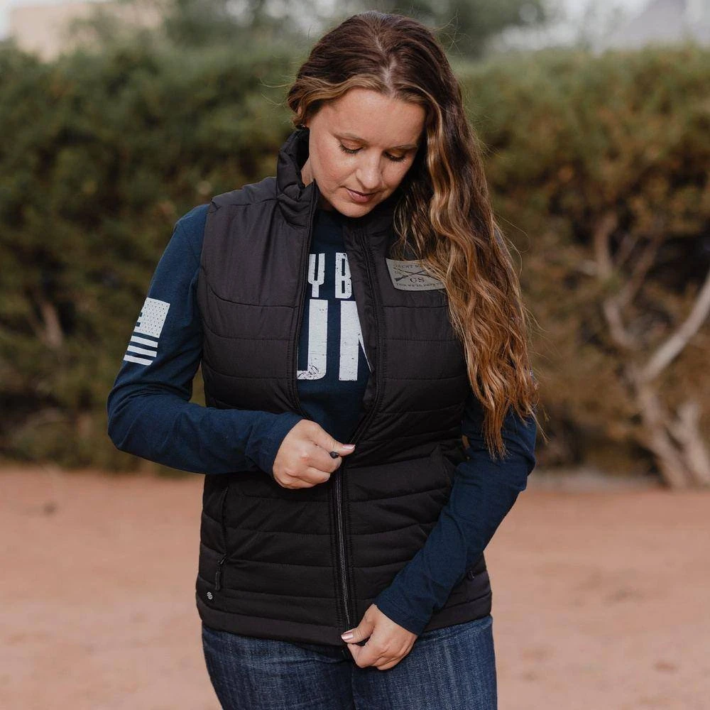 Women's Grunt Vest - Black - Image 2