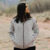 Women's Sweater Jacket - Heather Grey