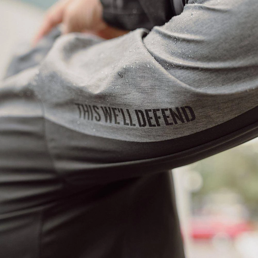 Men's Premium Rain Jacket - Black - Image 6