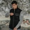 Men's Sherpa Vest - Black
