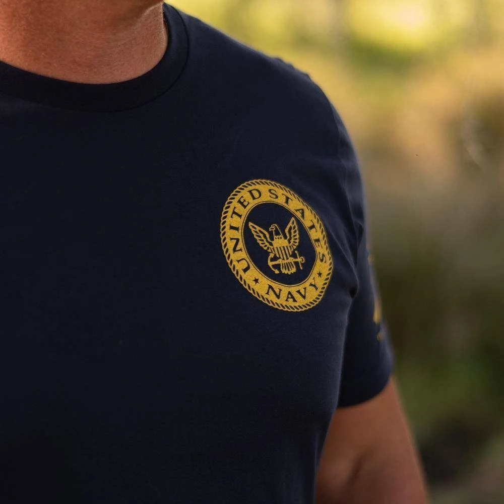 USN - Navy Colors 2.0 T-Shirt - Navy - Image 3