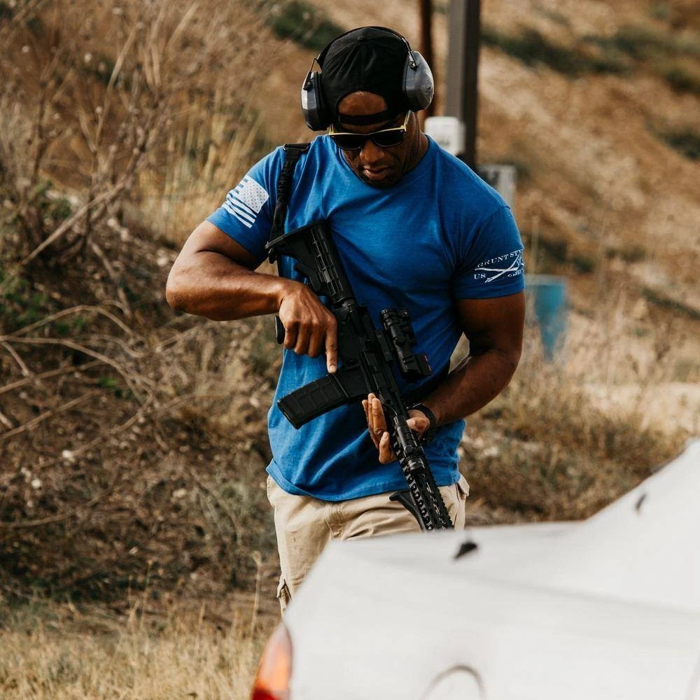 Basic Crew T-Shirt - Royal - Image 2