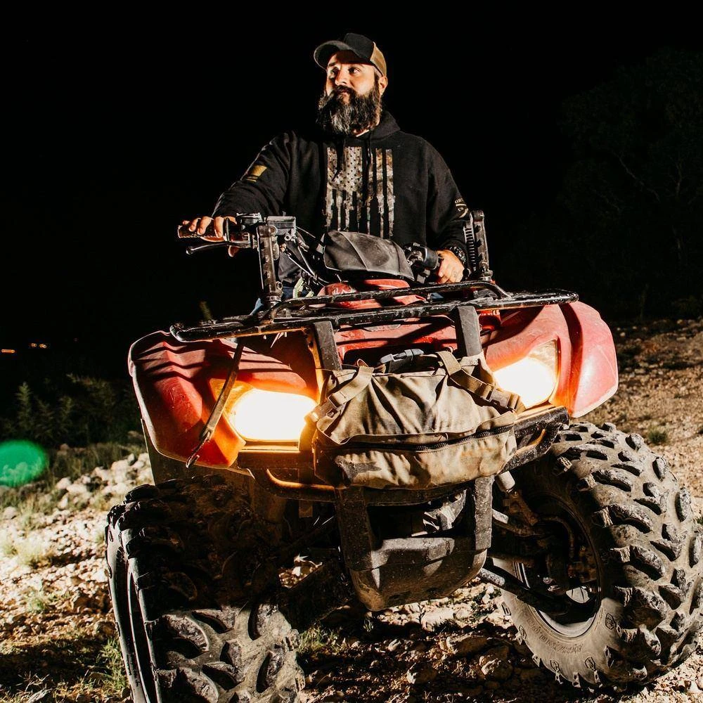 Realtree Edge® Rifle Flag Hoodie - Black - Image 4