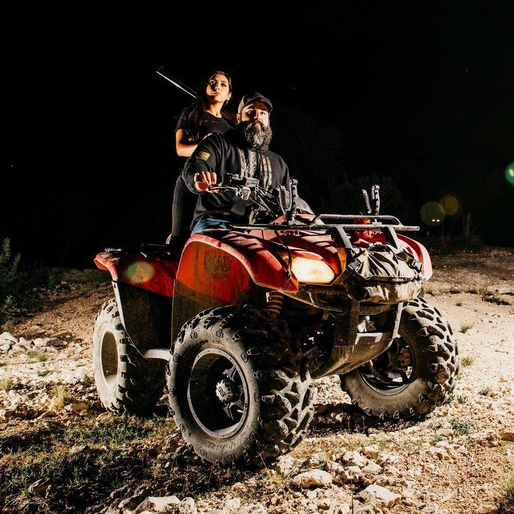 Realtree Edge® Rifle Flag Hoodie - Black - Image 3