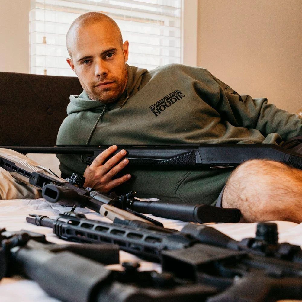 This Is My Hoodie Sweatshirt - Military Green - Image 6