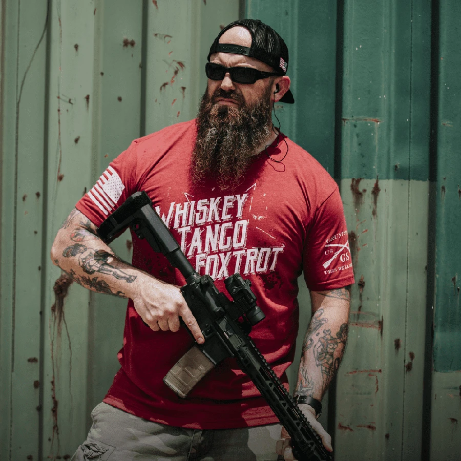 WTF II T-Shirt - Cardinal - Image 3