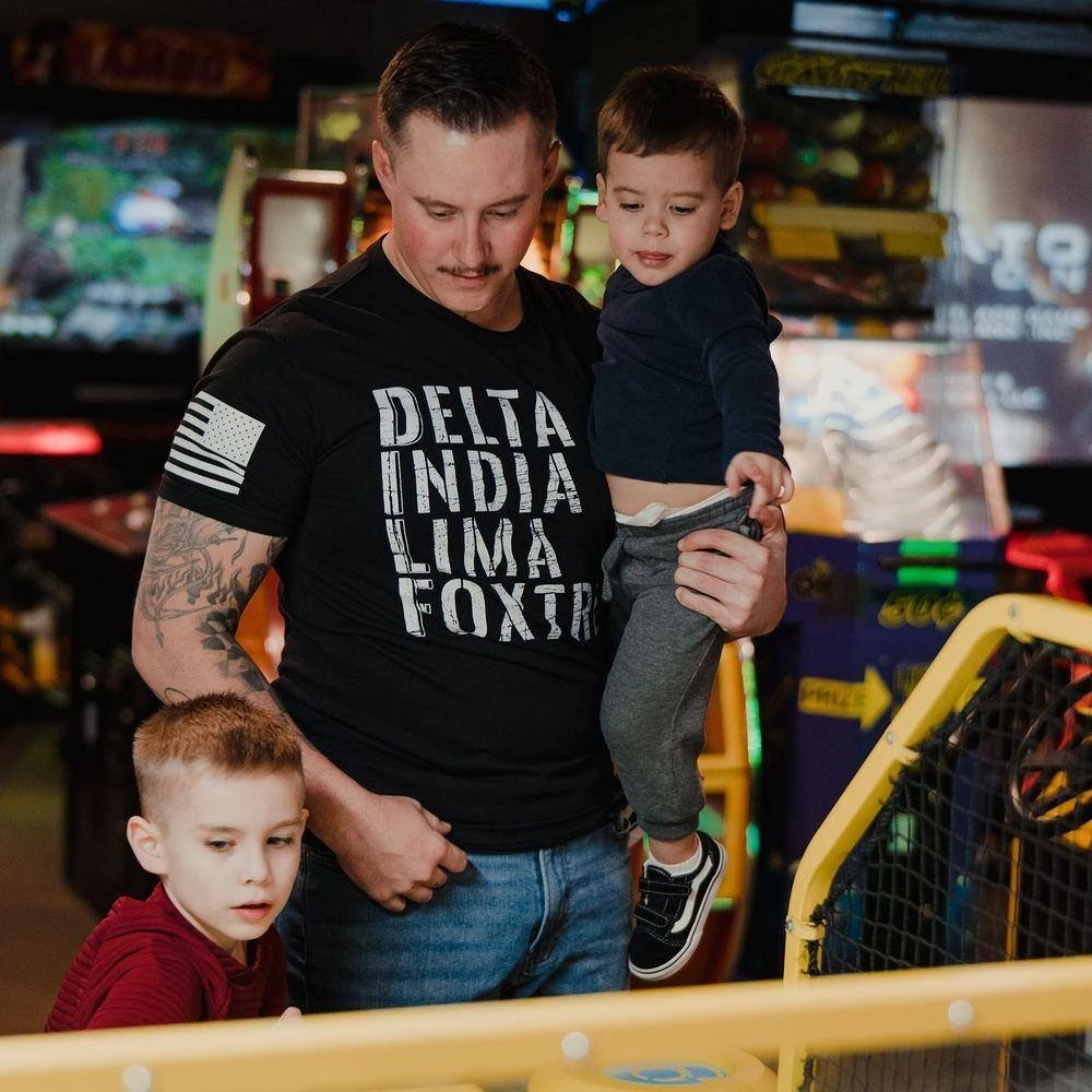 DILF T-Shirt - Black - Image 2