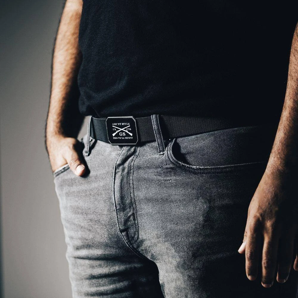 Accessories Grunt Style X Groove Life™ Belt - Black On Black - Image 2