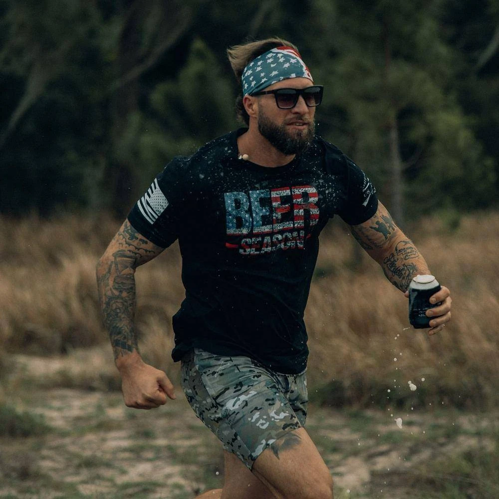 Beer Season T-Shirt - Black - Image 6