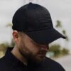 Accessories Blackout Flag Stretch Fit Hat