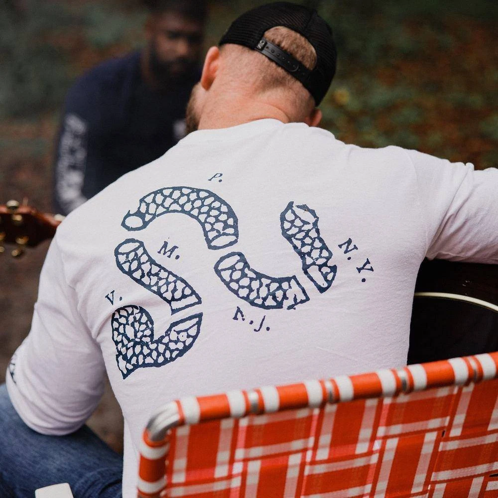Join Or Die Long Sleeve - White - Image 6