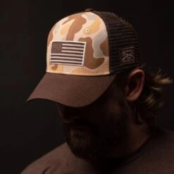 Accessories Frog Skin Beach Camo Mesh Hat