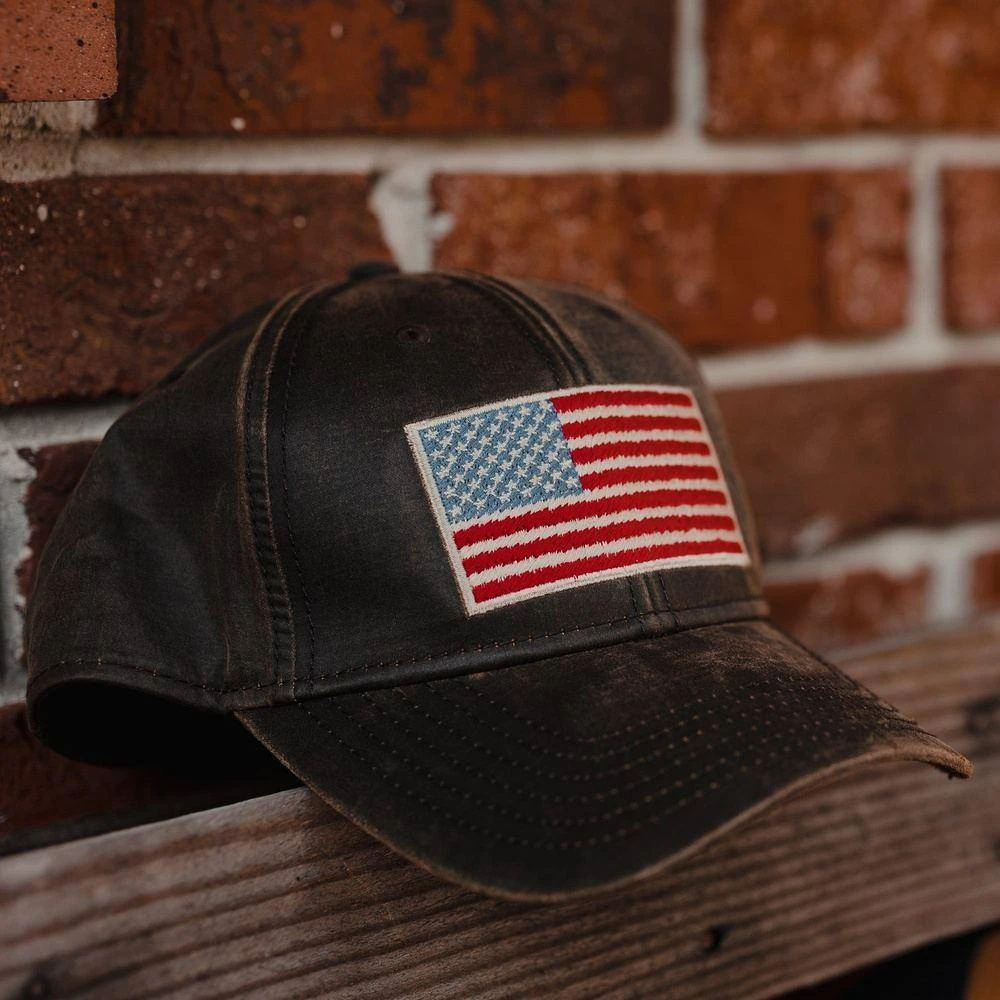 Accessories Full Color Flag Waxed Hat - Image 4