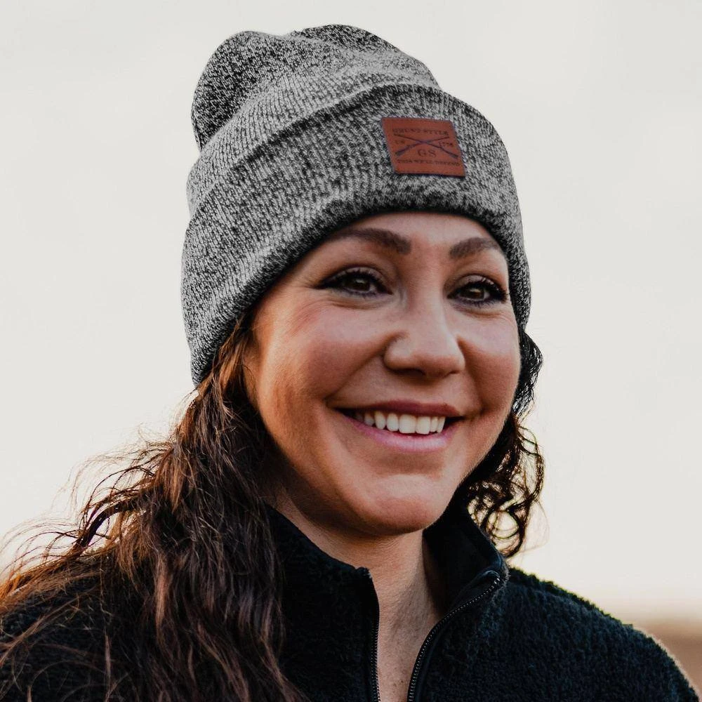 Accessories Cuffed Beanie - Black Heather - Image 4