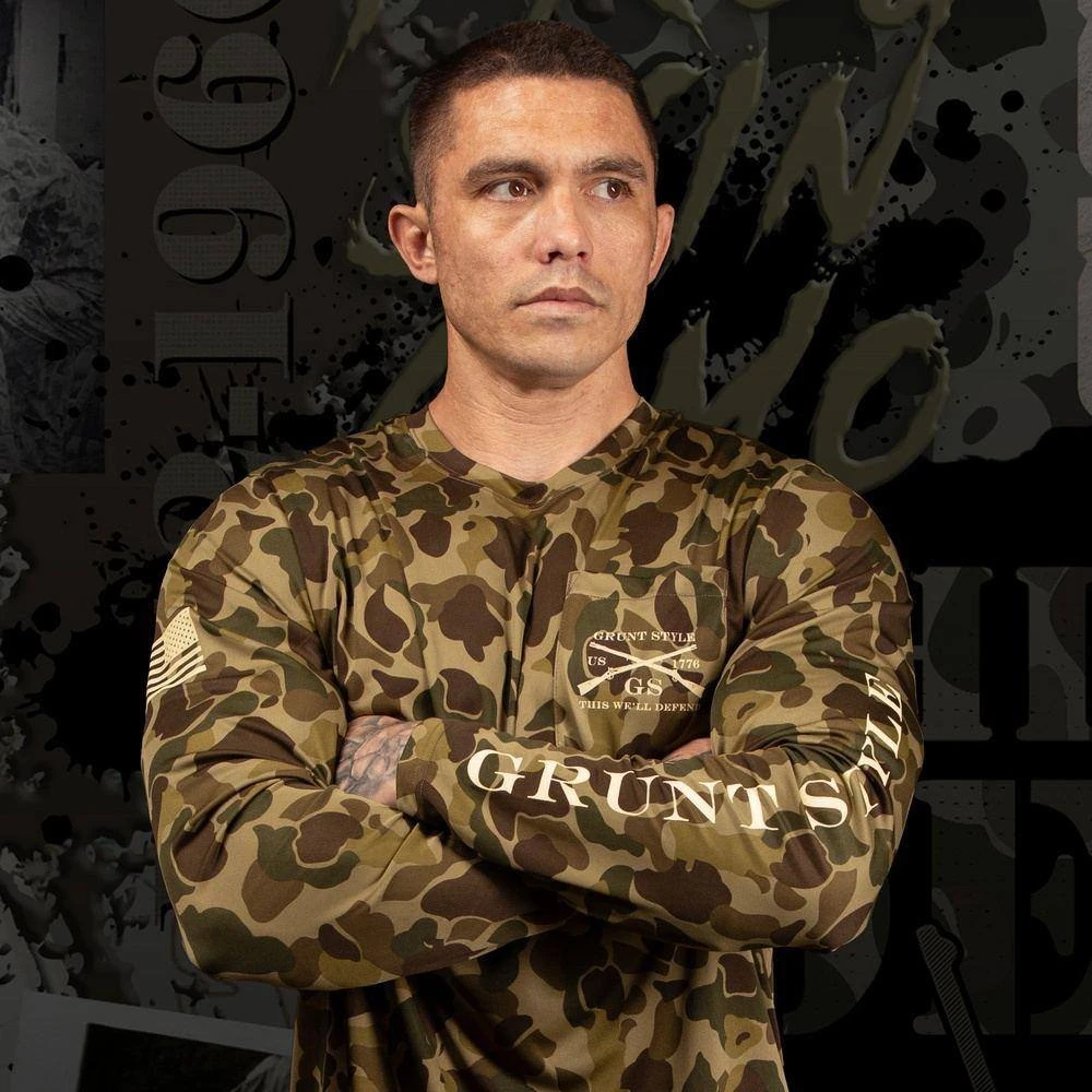 Overwatch Long Sleeve - Frog Skin Forest - Image 3