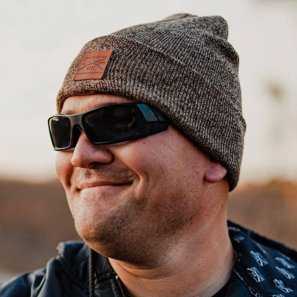 Accessories Cuffed Beanie - Brown Heather - Image 2