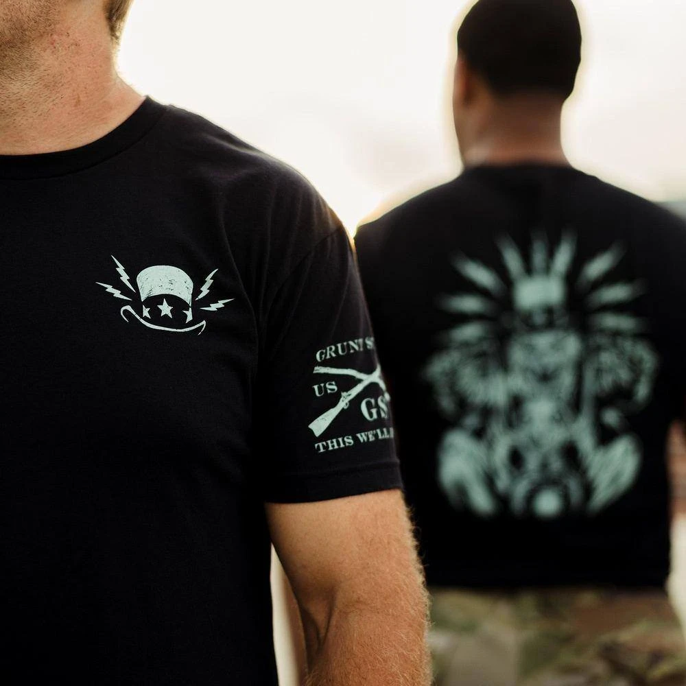 Uncle Sam Freedom Rider T-Shirt - Black - Image 4