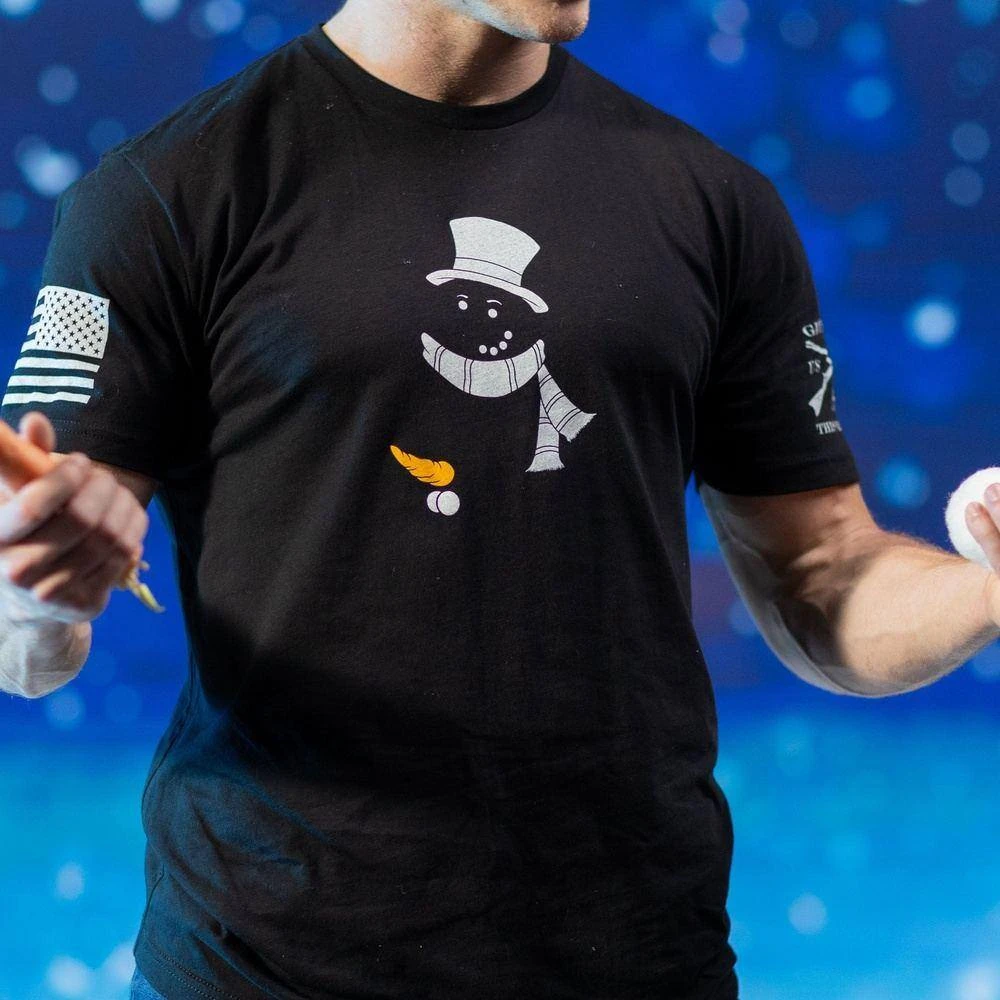 Snowballs T-Shirt - Black - Image 2