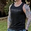 Men's Grumpy Old Vet Tank - Black