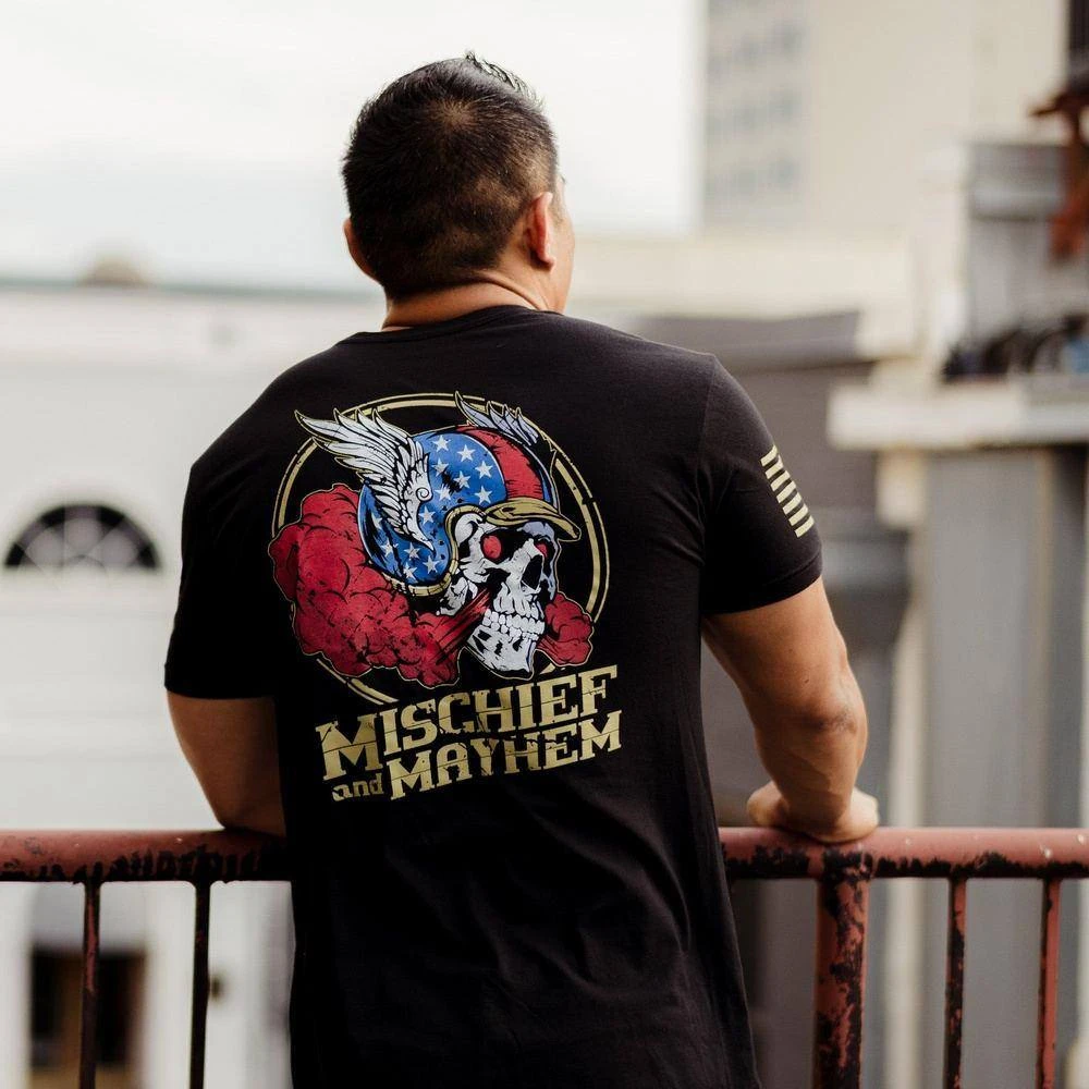 Mischief And Mayhem T-Shirt - Black - Image 5