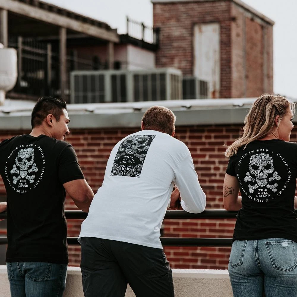 Death Paisley Long Sleeve - White - Image 6