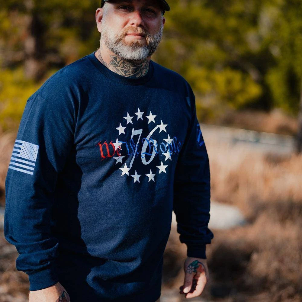 76 We The People Long Sleeve - Navy - Image 4