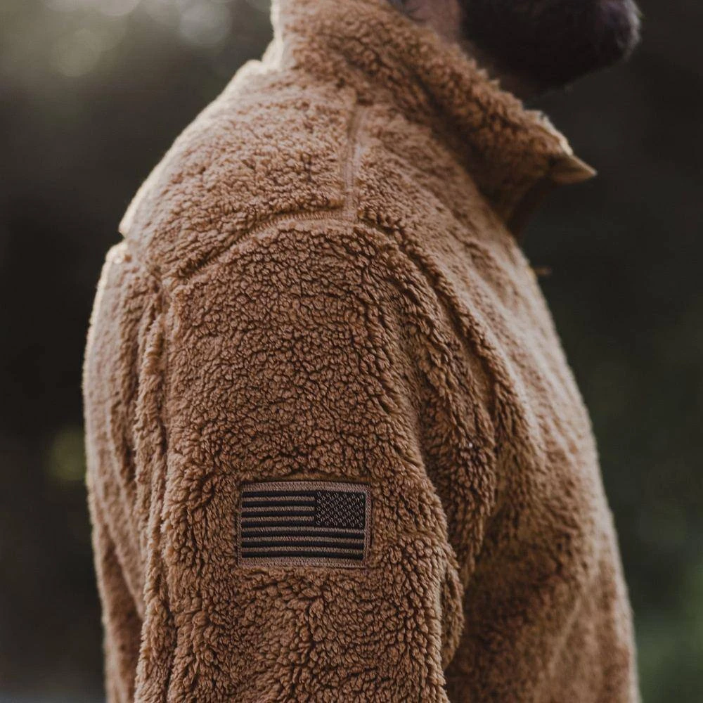 Men's Standard Issue Sherpa Fleece - Coyote - Image 7