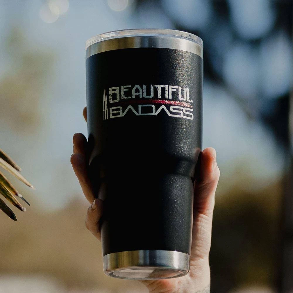 Accessories Beautiful Badass 30oz Tumbler - Black - Image 3