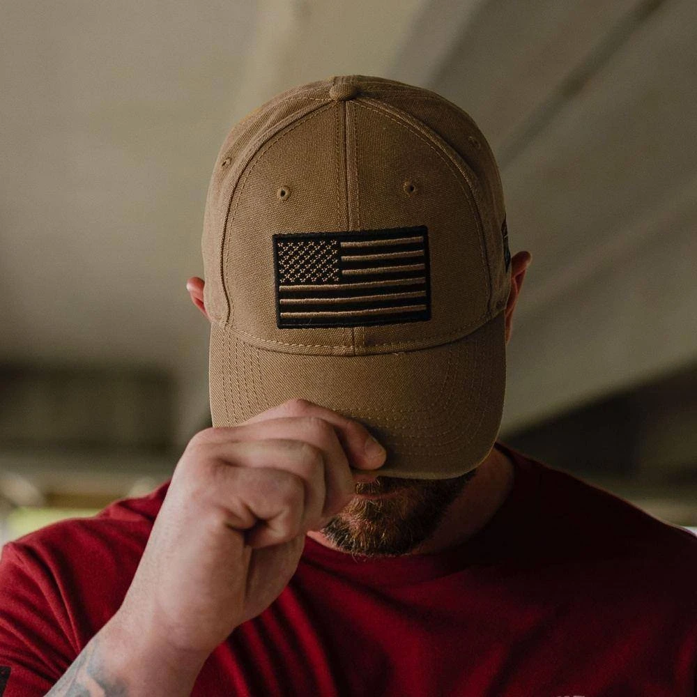 Accessories Embroidered American Flag Hat