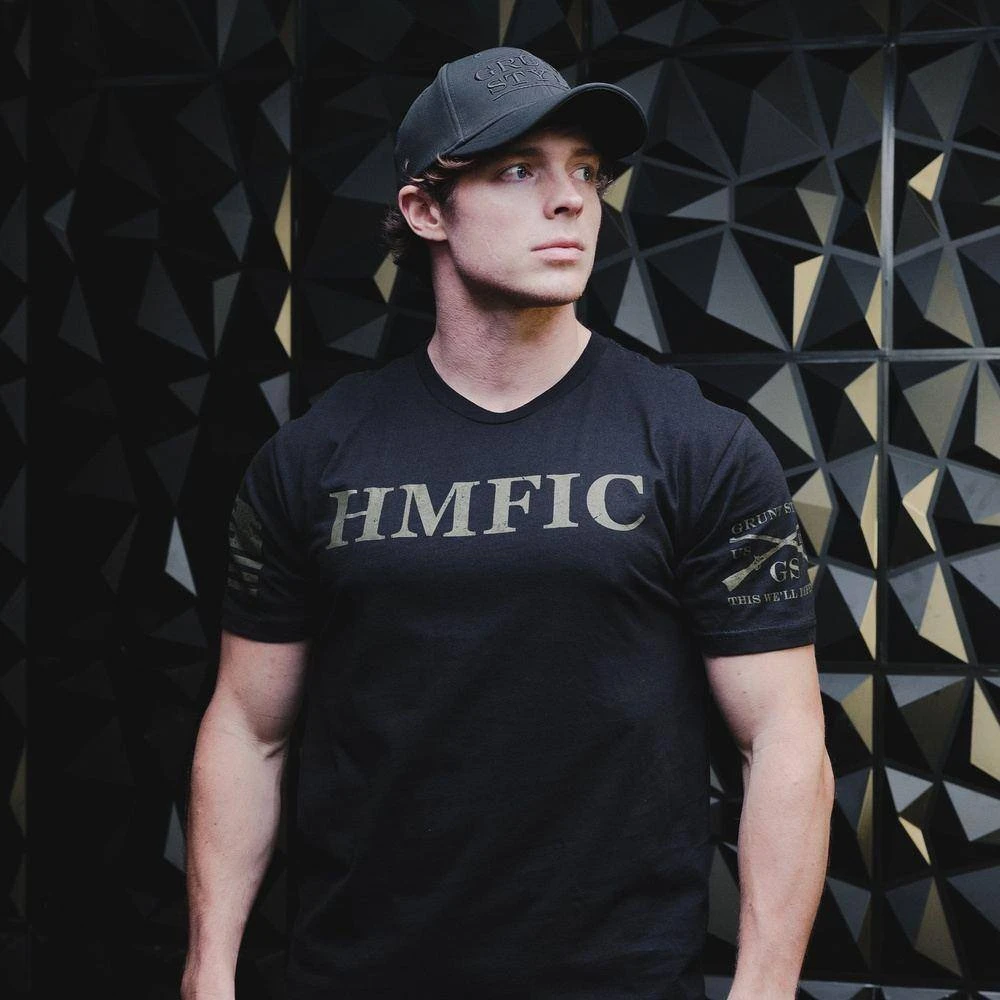 HMFIC T-Shirt - Black - Image 5